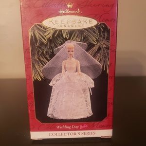 Hallmark Keepsake Christmas Ornament, Barbie, Wedding Day Barbie, 1959-1962,